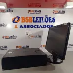 LOTE 141 - 01 CPU HP COMPAQ 6005, PROCESSADOR PHENON X2, SEM MEMÓRIA, HD 250 GB E 01 MONITOR HP MODELO W2043S. (NO ESTADO, LEILÃO NÃO TEM GARANTIA E NEM DEVOLUÇÃO, SUJEITO A POSSÍVEIS AVARIAS VISÍVEIS/OCULTAS E/OU AUSÊNCIA DE COMPONENTES).