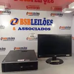LOTE 123 - 01 CPU HP COMPAQ 6005, PROCESSADOR PHENON X2, 250 GB HD, SEM MEMÓRIA E 01 MONITOR MARCA AOC MODELO E 950S WDA. (NO ESTADO, LEILÃO NÃO TEM GARANTIA E NEM DEVOLUÇÃO, SUJEITO A POSSÍVEIS AVARIAS VISÍVEIS/OCULTAS E/OU AUSÊNCIA DE COMPONENTES).