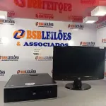 LOTE 104 - 01 CPU COMPAQ 6005, PROCESSADOR PHENON X2, 1TB HD, SEM MEMÓRIA E 01 MONITOR MARCA HP MODELO W2043S-PF. (NO ESTADO, LEILÃO NÃO TEM GARANTIA E NEM DEVOLUÇÃO, SUJEITO A POSSÍVEIS AVARIAS VISÍVEIS/OCULTAS E/OU AUSÊNCIA DE COMPONENTES).