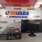 LOTE 164 - 01 CPU HP COMPAQ 6005, PROCESSADOR PHENON X2, HD 250GB, MEMORIA 2GB E 01 MONITOR HP MODELO XJ 310A. (NO ESTADO, LEILÃO NÃO TEM GARANTIA E NEM DEVOLUÇÃO, SUJEITO A POSSÍVEIS AVARIAS VISÍVEIS/OCULTAS E/OU AUSÊNCIA DE COMPONENTES).