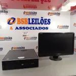 LOTE 201 - 01 CPU HP COMPAQ 6005, PROCESSADOR PHENON X2, HD 1TB, MEMÓRIA 2GB E 01 MONITOR COMPAQ MODELO WJ 674 A. (NO ESTADO, LEILÃO NÃO TEM GARANTIA E NEM DEVOLUÇÃO, SUJEITO A POSSÍVEIS AVARIAS VISÍVEIS/OCULTAS E/OU AUSÊNCIA DE COMPONENTES).