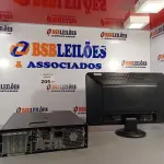 LOTE 205 - 01 CPU HP COMPAQ 6005, PROCESSADOR PHENON X2, HD 250 GB, MEMÓRIA 2GB E 01 MONITOR COMPAQ MODELO WJ 674 A. (NO ESTADO, LEILÃO NÃO TEM GARANTIA E NEM DEVOLUÇÃO, SUJEITO A POSSÍVEIS AVARIAS VISÍVEIS/OCULTAS E/OU AUSÊNCIA DE COMPONENTES).