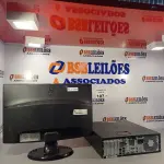 LOTE 107 - 01 CPU COMPAQ 6005, PROCESSADOR PHENON X2, 1TB HD, SEM MEMÓRIA E 01 MONITOR MARCA HP MODELO W2043S-PF. (NO ESTADO, LEILÃO NÃO TEM GARANTIA E NEM DEVOLUÇÃO, SUJEITO A POSSÍVEIS AVARIAS VISÍVEIS/OCULTAS E/OU AUSÊNCIA DE COMPONENTES).