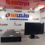 LOTE 160 - 01 CPU HP COMPAQ 6005, PROCESSADOR PHENON X2, HD 250GB, MEMORIA 2GB E 01 MONITOR HP MODELO LE 1851W. (NO ESTADO, LEILÃO NÃO TEM GARANTIA E NEM DEVOLUÇÃO, SUJEITO A POSSÍVEIS AVARIAS VISÍVEIS/OCULTAS E/OU AUSÊNCIA DE COMPONENTES).