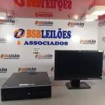 LOTE 158 - 01 CPU HP COMPAQ 6005, PROCESSADOR PHENON X2, MEMÓRIA 2GB, HD 1TB GB E 01 MONITOR HP MODELO LE 1851W. (NO ESTADO, LEILÃO NÃO TEM GARANTIA E NEM DEVOLUÇÃO, SUJEITO A POSSÍVEIS AVARIAS VISÍVEIS/OCULTAS E/OU AUSÊNCIA DE COMPONENTES).
