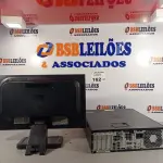 LOTE 162 - 01 CPU HP COMPAQ 6005, PROCESSADOR PHENON X2, HD 250GB, MEMORIA 2GB E 01 MONITOR HP MODELO LE 1851W. (NO ESTADO, LEILÃO NÃO TEM GARANTIA E NEM DEVOLUÇÃO, SUJEITO A POSSÍVEIS AVARIAS VISÍVEIS/OCULTAS E/OU AUSÊNCIA DE COMPONENTES).