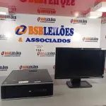 LOTE 132 - 01 CPU HP COMPAQ 6005, PROCESSADOR PHENON X2, 250 GB HD, SEM MEMÓRIA E 01 MONITOR MARCA HP MODELO LE 1851W. (NO ESTADO, LEILÃO NÃO TEM GARANTIA E NEM DEVOLUÇÃO, SUJEITO A POSSÍVEIS AVARIAS VISÍVEIS/OCULTAS E/OU AUSÊNCIA DE COMPONENTES).