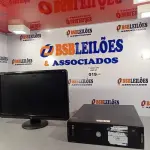 LOTE 019 - 01 CPU ITAUTEC INFOWAY SM 3330, PROCESSADOR PHENON X2, HD 500GB, MEMÓRIA 2GB DDR3 E 01 MONITOR COMPAQ MODELO WJ674A. (NO ESTADO, LEILÃO NÃO TEM GARANTIA E NEM DEVOLUÇÃO, SUJEITO A POSSÍVEIS AVARIAS VISÍVEIS/OCULTAS E/OU AUSÊNCIA DE COMPONENTES).