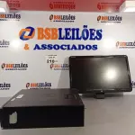 LOTE 210 - 01 CPU HP COMPAQ 6005, PROCESSADOR PHENON X2, HD 250 GB, MEMÓRIA 2GB E 01 MONITOR COMPAQ MODELO WJ 674 A SEM A BASE. (NO ESTADO, LEILÃO NÃO TEM GARANTIA E NEM DEVOLUÇÃO, SUJEITO A POSSÍVEIS AVARIAS VISÍVEIS/OCULTAS E/OU AUSÊNCIA DE COMPONENTES).