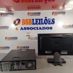 LOTE 155 - 01 CPU HP COMPAQ 6005, PROCESSADOR PHENON X2, MEMÓRIA 2GB, HD 160 GB E 01 MONITOR HP MODELO LE 1851W. (NO ESTADO, LEILÃO NÃO TEM GARANTIA E NEM DEVOLUÇÃO, SUJEITO A POSSÍVEIS AVARIAS VISÍVEIS/OCULTAS E/OU AUSÊNCIA DE COMPONENTES).