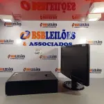 LOTE 147 - 01 CPU HP COMPAQ 6005, PROCESSADOR PHENON X2, MEMÓRIA 2GB, HD 250 GB E 01 MONITOR HP MODELO W2043S. (NO ESTADO, LEILÃO NÃO TEM GARANTIA E NEM DEVOLUÇÃO, SUJEITO A POSSÍVEIS AVARIAS VISÍVEIS/OCULTAS E/OU AUSÊNCIA DE COMPONENTES).