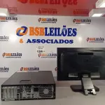 LOTE 124 - 01 CPU HP COMPAQ 6005, PROCESSADOR PHENON X2, 250 GB HD, SEM MEMÓRIA E 01 MONITOR MARCA HP MODELO LE 1851W. (NO ESTADO, LEILÃO NÃO TEM GARANTIA E NEM DEVOLUÇÃO, SUJEITO A POSSÍVEIS AVARIAS VISÍVEIS/OCULTAS E/OU AUSÊNCIA DE COMPONENTES).