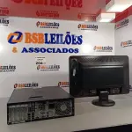 LOTE 204 - 01 CPU HP COMPAQ 6005, PROCESSADOR PHENON X2, HD 250 GB, MEMÓRIA 2GB E 01 MONITOR COMPAQ MODELO WJ 674 A. (NO ESTADO, LEILÃO NÃO TEM GARANTIA E NEM DEVOLUÇÃO, SUJEITO A POSSÍVEIS AVARIAS VISÍVEIS/OCULTAS E/OU AUSÊNCIA DE COMPONENTES).