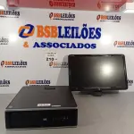 LOTE 210 - 01 CPU HP COMPAQ 6005, PROCESSADOR PHENON X2, HD 250 GB, MEMÓRIA 2GB E 01 MONITOR COMPAQ MODELO WJ 674 A SEM A BASE. (NO ESTADO, LEILÃO NÃO TEM GARANTIA E NEM DEVOLUÇÃO, SUJEITO A POSSÍVEIS AVARIAS VISÍVEIS/OCULTAS E/OU AUSÊNCIA DE COMPONENTES).