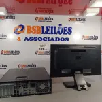 LOTE 128 - 01 CPU HP COMPAQ 6005, PROCESSADOR PHENON X2, 250 GB HD, SEM MEMÓRIA E 01 MONITOR MARCA HP MODELO LE 1851W. (NO ESTADO, LEILÃO NÃO TEM GARANTIA E NEM DEVOLUÇÃO, SUJEITO A POSSÍVEIS AVARIAS VISÍVEIS/OCULTAS E/OU AUSÊNCIA DE COMPONENTES).