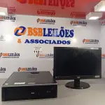 LOTE 112 - 01 CPU HP COMPAQ 6005, PROCESSADOR PHENON X2, 250 GB HD, SEM MEMÓRIA E 01 MONITOR MARCA AOC MODELO E950S WDA. (NO ESTADO, LEILÃO NÃO TEM GARANTIA E NEM DEVOLUÇÃO, SUJEITO A POSSÍVEIS AVARIAS VISÍVEIS/OCULTAS E/OU AUSÊNCIA DE COMPONENTES).