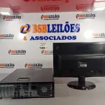 LOTE 126 - 01 CPU HP COMPAQ 6005, PROCESSADOR PHENON X2, 250 GB HD, SEM MEMÓRIA E 01 MONITOR MARCA AOC MODELO E 950S WDA. (NO ESTADO, LEILÃO NÃO TEM GARANTIA E NEM DEVOLUÇÃO, SUJEITO A POSSÍVEIS AVARIAS VISÍVEIS/OCULTAS E/OU AUSÊNCIA DE COMPONENTES).
