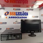 LOTE 202 - 01 CPU HP COMPAQ 6005, PROCESSADOR PHENON X2, HD 1TB, MEMÓRIA 2GB E 01 MONITOR COMPAQ MODELO WJ 674 A. (NO ESTADO, LEILÃO NÃO TEM GARANTIA E NEM DEVOLUÇÃO, SUJEITO A POSSÍVEIS AVARIAS VISÍVEIS/OCULTAS E/OU AUSÊNCIA DE COMPONENTES).