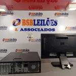LOTE 130 - 01 CPU HP COMPAQ 6005, PROCESSADOR PHENON X2, 250 GB HD, SEM MEMÓRIA E 01 MONITOR MARCA HP MODELO LE 1851W. (NO ESTADO, LEILÃO NÃO TEM GARANTIA E NEM DEVOLUÇÃO, SUJEITO A POSSÍVEIS AVARIAS VISÍVEIS/OCULTAS E/OU AUSÊNCIA DE COMPONENTES).