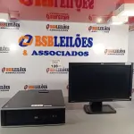 LOTE 128 - 01 CPU HP COMPAQ 6005, PROCESSADOR PHENON X2, 250 GB HD, SEM MEMÓRIA E 01 MONITOR MARCA HP MODELO LE 1851W. (NO ESTADO, LEILÃO NÃO TEM GARANTIA E NEM DEVOLUÇÃO, SUJEITO A POSSÍVEIS AVARIAS VISÍVEIS/OCULTAS E/OU AUSÊNCIA DE COMPONENTES).