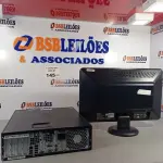 LOTE 145 - 01 CPU HP COMPAQ 6005, PROCESSADOR PHENON X2, MEMÓRIA 2GB, HD 250 GB E 01 MONITOR COMPAQ MODELO WJ 674 A. (NO ESTADO, LEILÃO NÃO TEM GARANTIA E NEM DEVOLUÇÃO, SUJEITO A POSSÍVEIS AVARIAS VISÍVEIS/OCULTAS E/OU AUSÊNCIA DE COMPONENTES).
