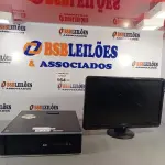 LOTE 164 - 01 CPU HP COMPAQ 6005, PROCESSADOR PHENON X2, HD 250GB, MEMORIA 2GB E 01 MONITOR HP MODELO XJ 310A. (NO ESTADO, LEILÃO NÃO TEM GARANTIA E NEM DEVOLUÇÃO, SUJEITO A POSSÍVEIS AVARIAS VISÍVEIS/OCULTAS E/OU AUSÊNCIA DE COMPONENTES).