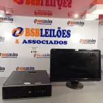 LOTE 219 - 01 CPU HP COMPAQ 6005, PROCESSADOR PHENON X2, HD 250 E MEMORIA 2GB E 01 MONITOR COMPAQ MODELO WJ 674 A. (NO ESTADO, LEILÃO NÃO TEM GARANTIA E NEM DEVOLUÇÃO, SUJEITO A POSSÍVEIS AVARIAS VISÍVEIS/OCULTAS E/OU AUSÊNCIA DE COMPONENTES).