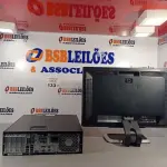 LOTE 133 - 01 CPU HP COMPAQ 6005, PROCESSADOR PHENON X2, 250 GB HD, SEM MEMÓRIA E 01 MONITOR MARCA HP MODELO HSTND 2381-B. (NO ESTADO, LEILÃO NÃO TEM GARANTIA E NEM DEVOLUÇÃO, SUJEITO A POSSÍVEIS AVARIAS VISÍVEIS/OCULTAS E/OU AUSÊNCIA DE COMPONENTES).