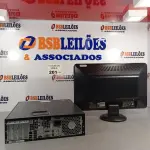LOTE 201 - 01 CPU HP COMPAQ 6005, PROCESSADOR PHENON X2, HD 1TB, MEMÓRIA 2GB E 01 MONITOR COMPAQ MODELO WJ 674 A. (NO ESTADO, LEILÃO NÃO TEM GARANTIA E NEM DEVOLUÇÃO, SUJEITO A POSSÍVEIS AVARIAS VISÍVEIS/OCULTAS E/OU AUSÊNCIA DE COMPONENTES).