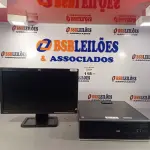 LOTE 118 - 01 CPU HP COMPAQ 6005, PROCESSADOR PHENON X2, 250 GB HD, SEM MEMÓRIA E 01 MONITOR MARCA MODELO LE 1851W. (NO ESTADO, LEILÃO NÃO TEM GARANTIA E NEM DEVOLUÇÃO, SUJEITO A POSSÍVEIS AVARIAS VISÍVEIS/OCULTAS E/OU AUSÊNCIA DE COMPONENTES).