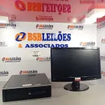 LOTE 150 - 01 CPU HP COMPAQ 6005, PROCESSADOR PHENON X2, MEMÓRIA 2GB, HD 250 GB E 01 MONITOR HP MODELO W2043S. (NO ESTADO, LEILÃO NÃO TEM GARANTIA E NEM DEVOLUÇÃO, SUJEITO A POSSÍVEIS AVARIAS VISÍVEIS/OCULTAS E/OU AUSÊNCIA DE COMPONENTES).