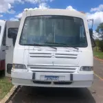 LOTE 530 - 01 MOTORHOME MERCEDES BENZ, MODELO ALFA 12.000E, ANO 1999/2000, VERSÃO MOTORCASA, CHASSIS MB OH 1621LE/59, MOTOR MB 1621INTERCULADO, TURBINADO 211CV, SUSPENSÃO A AR, COMPRIMENTO MAX.12.60 MTS,LARGURA MAX2.90MTS, ALTURA MAX3.10MTS, TARA 9.650KG, CAPACIDADE DE GARGA 8.350KG (NO ESTADO)(VISTORIA AGENDAR 61-98153-0503 JÚNIOR) (MOTORHOME SERÁ ENTREGUE EM BRASÍLIA -DF)