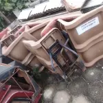 LOTE 038 - 01 LOTE COM POLTRONAS PARA ÔNIBUS  (NO ESTADO, NÃO SABEMOS SE FUNCIONA. LEILÃO NÃO TEM GARANTIA E NEM DEVOLUÇÃO.