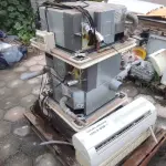 LOTE 039 - 06 EVAPORADORAS SENDO 04 K7 (NO ESTADO, NÃO SABEMOS SE FUNCIONA. LEILÃO NÃO TEM GARANTIA E NEM DEVOLUÇÃO). 