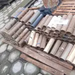 LOTE 080 - 01 LOTE COM CANOS EM PVC PARA MEDIÇÃO DE CONCRETO (NO ESTADO, NÃO SABEMOS SE FUNCIONA. LEILÃO NÃO TEM GARANTIA E NEM DEVOLUÇÃO).