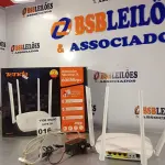 LOTE 016 - 01 ROTEADOR WIRELESS N 600MBPS MARCA TENDA. (NO ESTADO, LEILÃO NÃO TEM GARANTIA E NEM DEVOLUÇÃO, SUJEITO A POSSÍVEIS AVARIAS VISÍVEIS/OCULTAS E/OU AUSÊNCIA DE COMPONENTES).