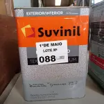 LOTE 088 - 01 LATA DE TEXTURATTO EFEITO BRILHO SUVINIL BASE 24KG. (NO ESTADO, LEILÃO NÃO TEM GARANTIA E NEM DEVOLUÇÃO, SUJEITO A POSSÍVEIS AVARIAS VISÍVEIS/OCULTAS E/OU AUSÊNCIA DE COMPONENTES).