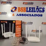 LOTE 016 - 01 ROTEADOR WIRELESS N 600MBPS MARCA TENDA. (NO ESTADO, LEILÃO NÃO TEM GARANTIA E NEM DEVOLUÇÃO, SUJEITO A POSSÍVEIS AVARIAS VISÍVEIS/OCULTAS E/OU AUSÊNCIA DE COMPONENTES).