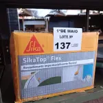 LOTE 137 - 01 CAIXA DE SIKA TOP FLEX, REVESTIMENTO IMPERMEABILIZANTE FLEXÍVEL. (NO ESTADO, LEILÃO NÃO TEM GARANTIA E NEM DEVOLUÇÃO, SUJEITO A POSSÍVEIS AVARIAS VISÍVEIS/OCULTAS E/OU AUSÊNCIA DE COMPONENTES).