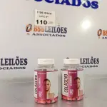 LOTE 110 - 02 FRASCOS DE COLÁGENO NATULORE COM 60 CAPSULAS CADA.  NO ESTADO, LEILÃO NÃO TEM GARANTIA E NEM DEVOLUÇÃO, SUJEITO A POSSÍVEIS AVARIAS VISÍVEIS/OCULTAS E/OU AUSÊNCIA DE COMPONENTES).