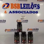 LOTE 027 - 04 FRASCOS DE ÔMEGA3 (BIOKLEIN) 60 CAPSULAS CADA. (NO ESTADO, LEILÃO NÃO TEM GARANTIA E NEM DEVOLUÇÃO, SUJEITO A POSSÍVEIS AVARIAS VISÍVEIS/OCULTAS E/OU AUSÊNCIA DE COMPONENTES).