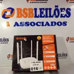 LOTE 016 - 01 ROTEADOR WIRELESS N 600MBPS MARCA TENDA. (NO ESTADO, LEILÃO NÃO TEM GARANTIA E NEM DEVOLUÇÃO, SUJEITO A POSSÍVEIS AVARIAS VISÍVEIS/OCULTAS E/OU AUSÊNCIA DE COMPONENTES).