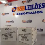 LOTE 150 - 02 CAIXAS COM SILICONE ACÉTICO TRANSPARENTE COM 24 BISNAGAS CADA. (NO ESTADO, LEILÃO NÃO TEM GARANTIA E NEM DEVOLUÇÃO, SUJEITO A POSSÍVEIS AVARIAS VISÍVEIS/OCULTAS E/OU AUSÊNCIA DE COMPONENTES).