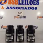 LOTE 102 - 03 FRASCOS DE ARGININA DUOM 120 CAPSULAS CADA. (NO ESTADO, LEILÃO NÃO TEM GARANTIA E NEM DEVOLUÇÃO, SUJEITO A POSSÍVEIS AVARIAS VISÍVEIS/OCULTAS E/OU AUSÊNCIA DE COMPONENTES).