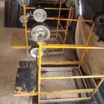 LOTE 034 - 01 CARRINHO PARA MANUTENÇÃO DE LINHAS ELÉTRICAS (NO ESTADO, NÃO SABEMOS SE FUNCIONA. LEILÃO NÃO TEM GARANTIA E NEM DEVOLUÇÃO).