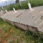 LOTE 083 - 10 SAPATAS DE CONCRETO PARA SUSTENTAÇÃO DE TORRES (NO ESTADO, NÃO SABEMOS SE FUNCIONA. LEILÃO NÃO TEM GARANTIA E NEM DEVOLUÇÃO).