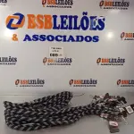 LOTE 089 - 11 GUIAS PARA CACHORRO NA COR PRETA. (NO ESTADO, LEILÃO NÃO TEM GARANTIA E NEM DEVOLUÇÃO, SUJEITO A POSSÍVEIS AVARIAS VISÍVEIS/OCULTAS E/OU AUSÊNCIA DE COMPONENTES).