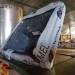 LOTE 146 - 01 TANQUE BATEDOR EM MÁRMORE SINTÉTICO. (NO ESTADO, LEILÃO NÃO TEM GARANTIA E NEM DEVOLUÇÃO, SUJEITO A POSSÍVEIS AVARIAS VISÍVEIS/OCULTAS E/OU AUSÊNCIA DE COMPONENTES).