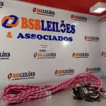LOTE 050 - 10 GUIAS PARA CACHORRO NA COR ROSA. (NO ESTADO, LEILÃO NÃO TEM GARANTIA E NEM DEVOLUÇÃO, SUJEITO A POSSÍVEIS AVARIAS VISÍVEIS/OCULTAS E/OU AUSÊNCIA DE COMPONENTES).
