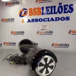 LOTE 017 - 01 HOVERBOARD ÁTRIO COM FONTE. (NO ESTADO, LEILÃO NÃO TEM GARANTIA E NEM DEVOLUÇÃO, SUJEITO A POSSÍVEIS AVARIAS VISÍVEIS/OCULTAS E/OU AUSÊNCIA DE COMPONENTES).